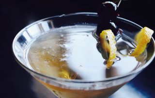 Hot Cross Bun Martini