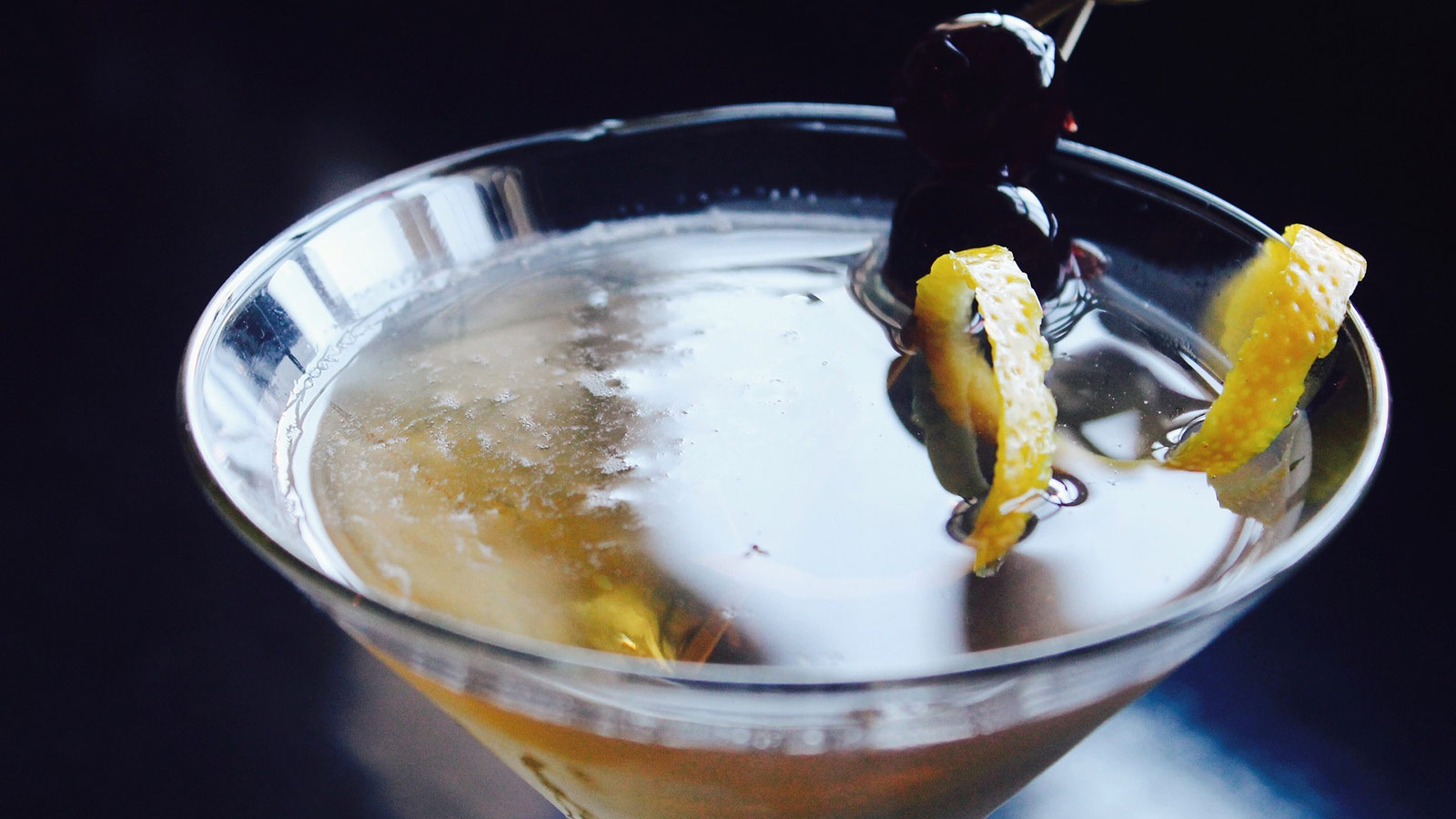 Hot Cross Bun Martini