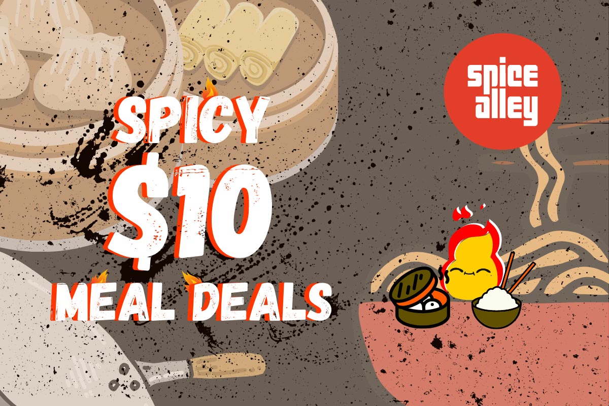 Spice Alleys' spicy 10 dollar meal deals