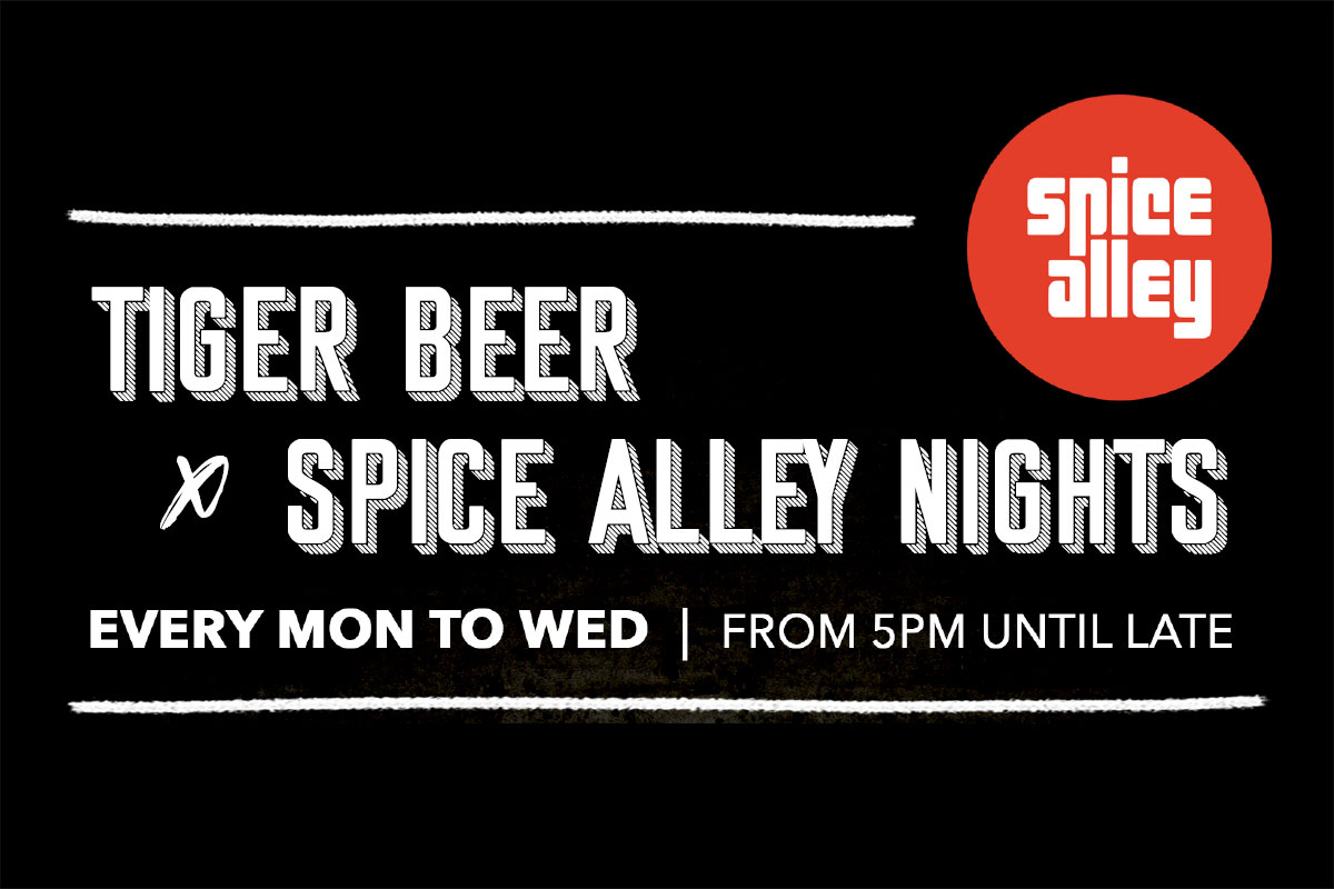 Tiger Beer x Spice Alley Event